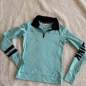 Victoria's Secret Teal Pullover with Black Accents